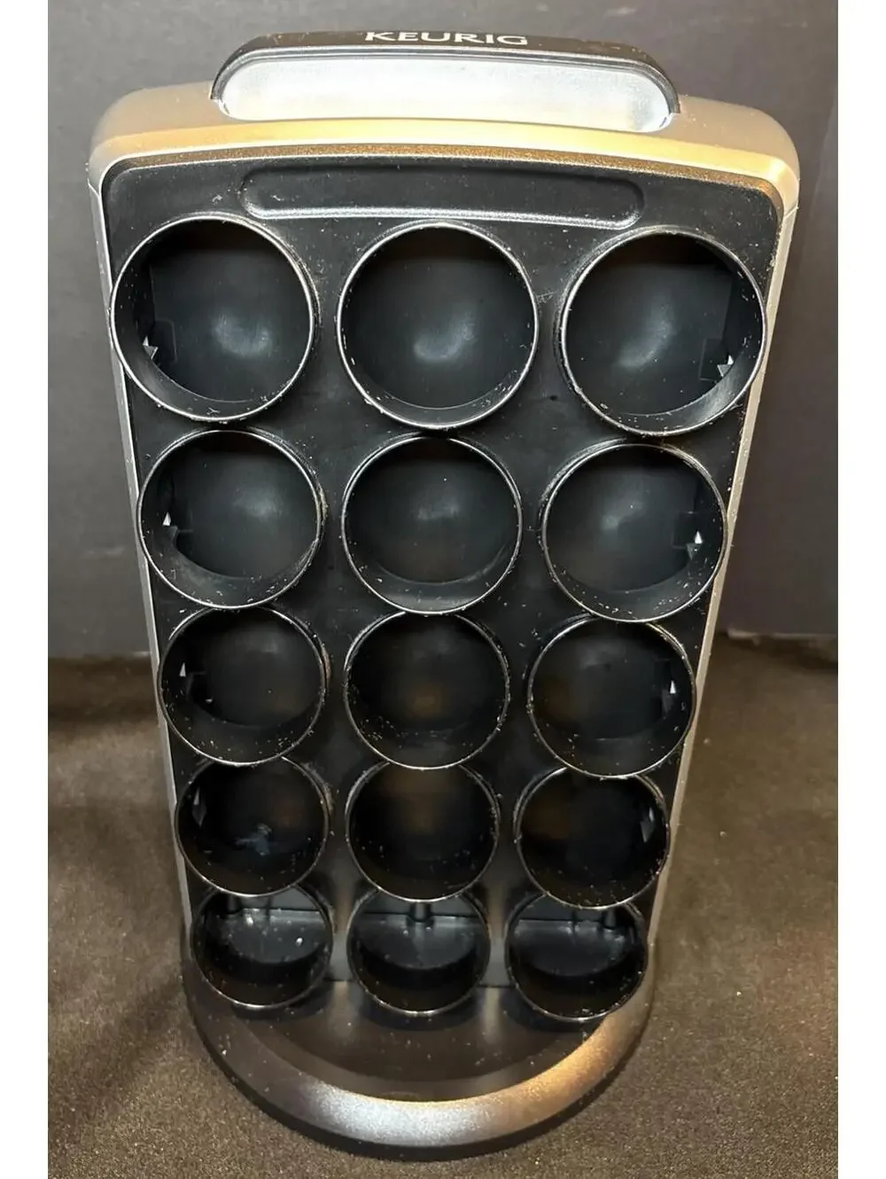 Keurig KCC-30 K Cup Rotating 30 Coffee Pods Holder Tower Carousel Great Con.